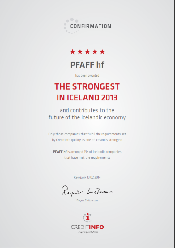 Acknowledgement 2013